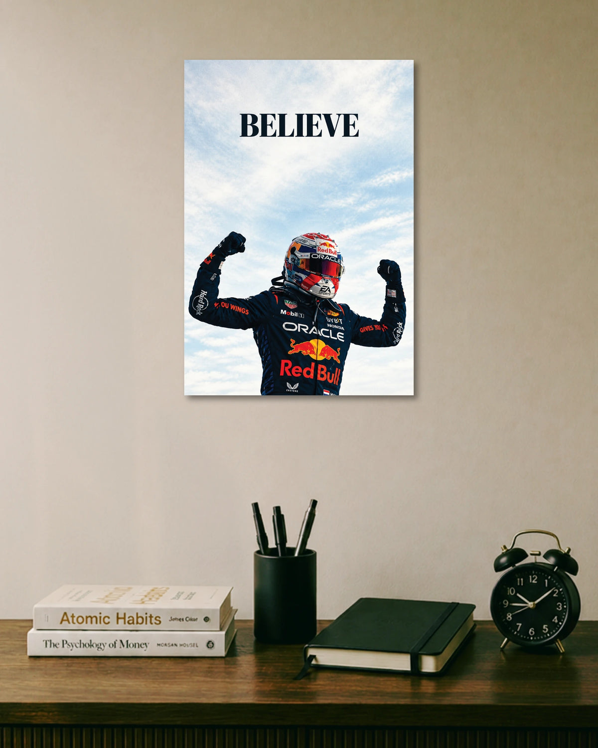 Max Verstappen Believe Poster poster artwork