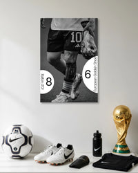 Lionel Messi Ballon d'Or 8 Golden Shoe 6 Poster poster artwork