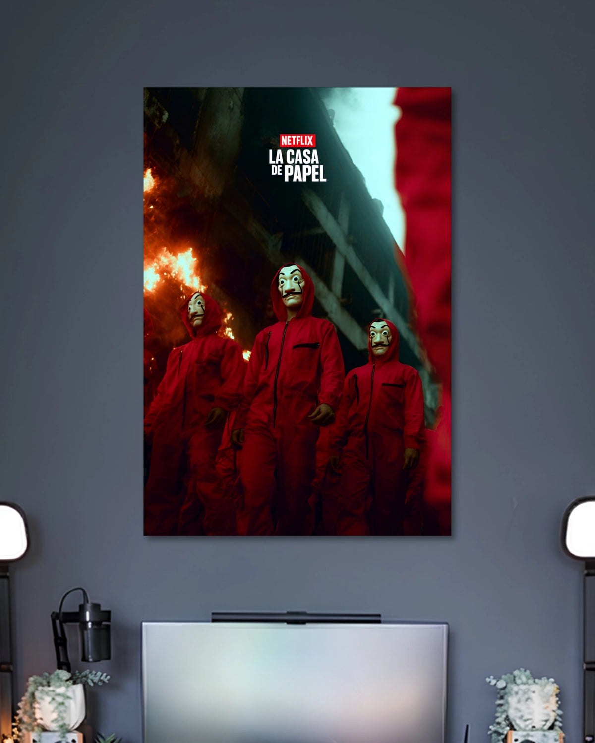 Money Heist Dali Mask Poster artwork 2