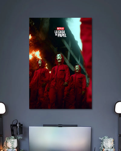 Money Heist Dali Mask Poster artwork 2