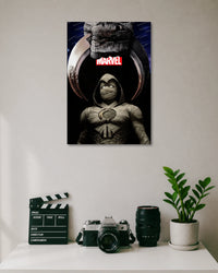 Moon Knight Khonshu Marvel Poster artwork 1