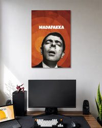 Mr Bean MADAFAKKA Funny Character Poster poster artwork