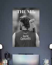 MS Dhoni The Man The Myth Poster premium artwork 2