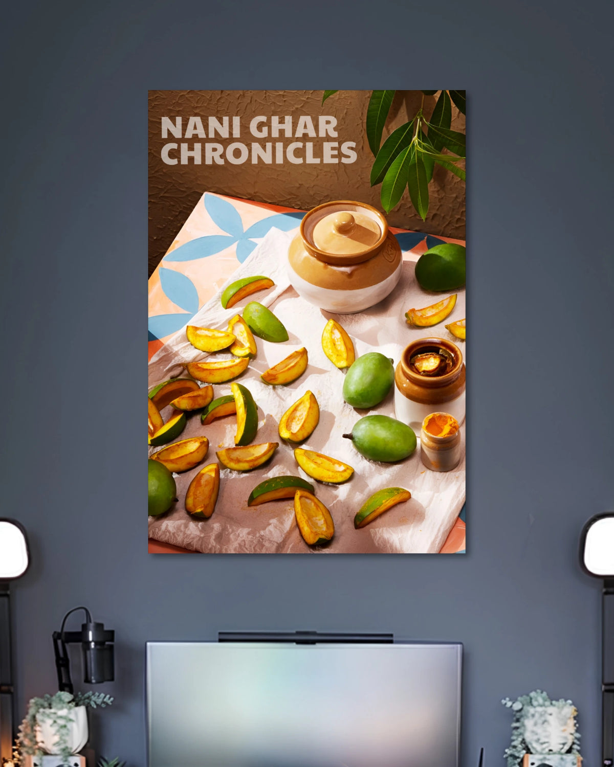 Alternative artwork featuring Nani Ghar Chronicles Mango Aesthetic Poster