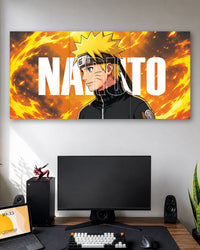 Three-panel Naruto Flame Profile 3 Piece Poster Set artwork featuring premium detailed design 1