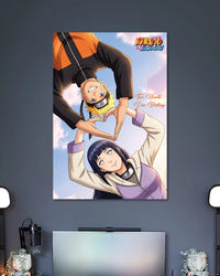 Naruto Hinata Heart Wall Art artwork with detailed composition 2