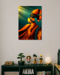 Naruto Kurama Anime Action Poster artwork