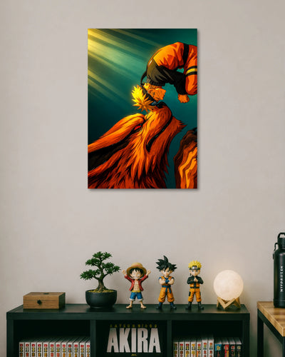 Naruto Kurama Anime Action Poster artwork