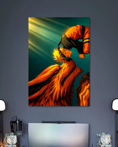 Naruto Kurama Anime Action Poster alternative artwork