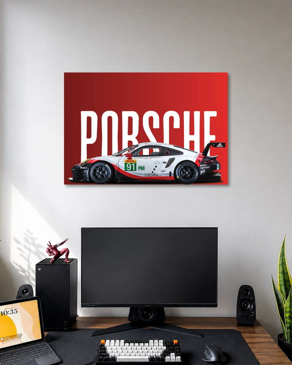 Porsche 911 RSR Poster