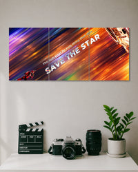 Project Hail Mary Save the Star 3 Piece Split Poster three-panel artwork 1