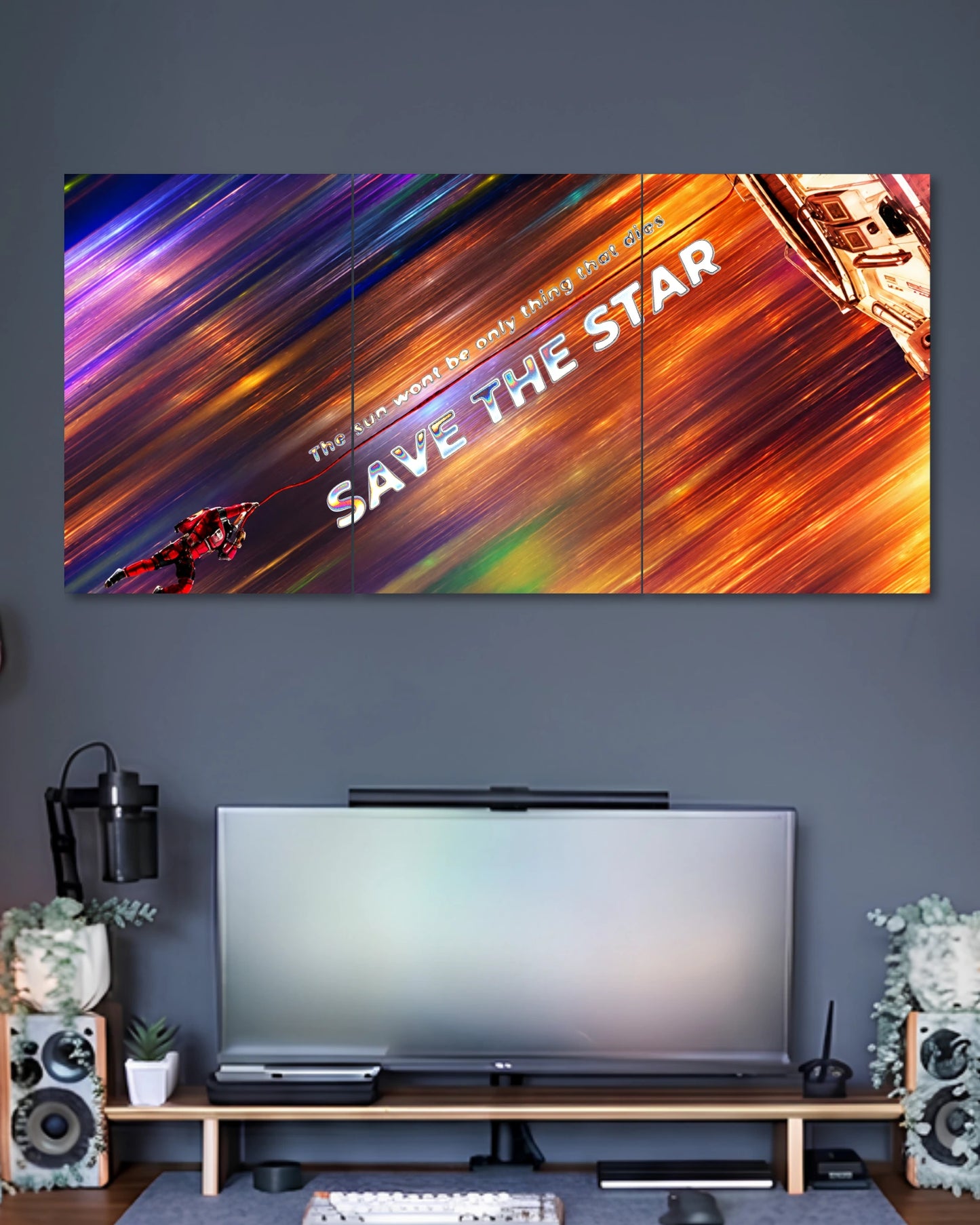 Project Hail Mary Save the Star 3 Piece Split Poster three-panel artwork 2