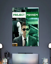 Alternative artwork view of Project Mayhem Fight Club Poster