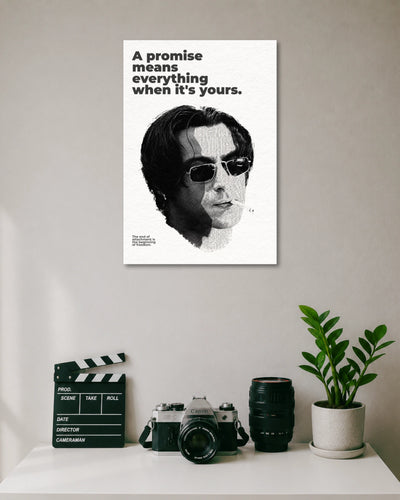 A Promise Means Everything Poster artwork with bold detailed composition 1