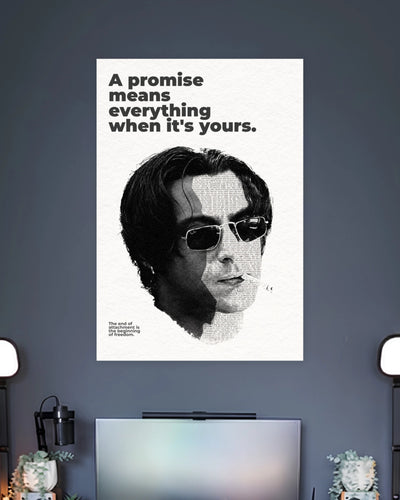 A Promise Means Everything Poster artwork with bold detailed composition 2
