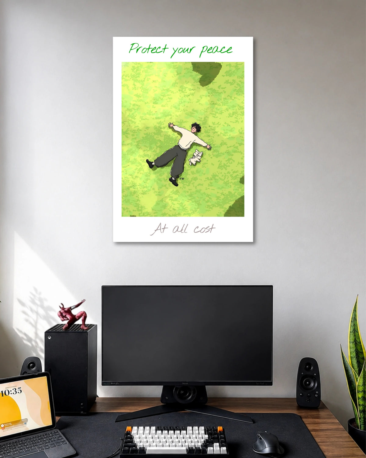 Protect Your Peace At All Cost Quote Poster poster artwork