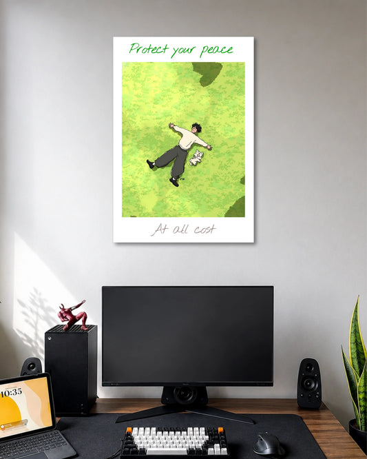 Protect Your Peace At All Cost Quote Poster poster artwork
