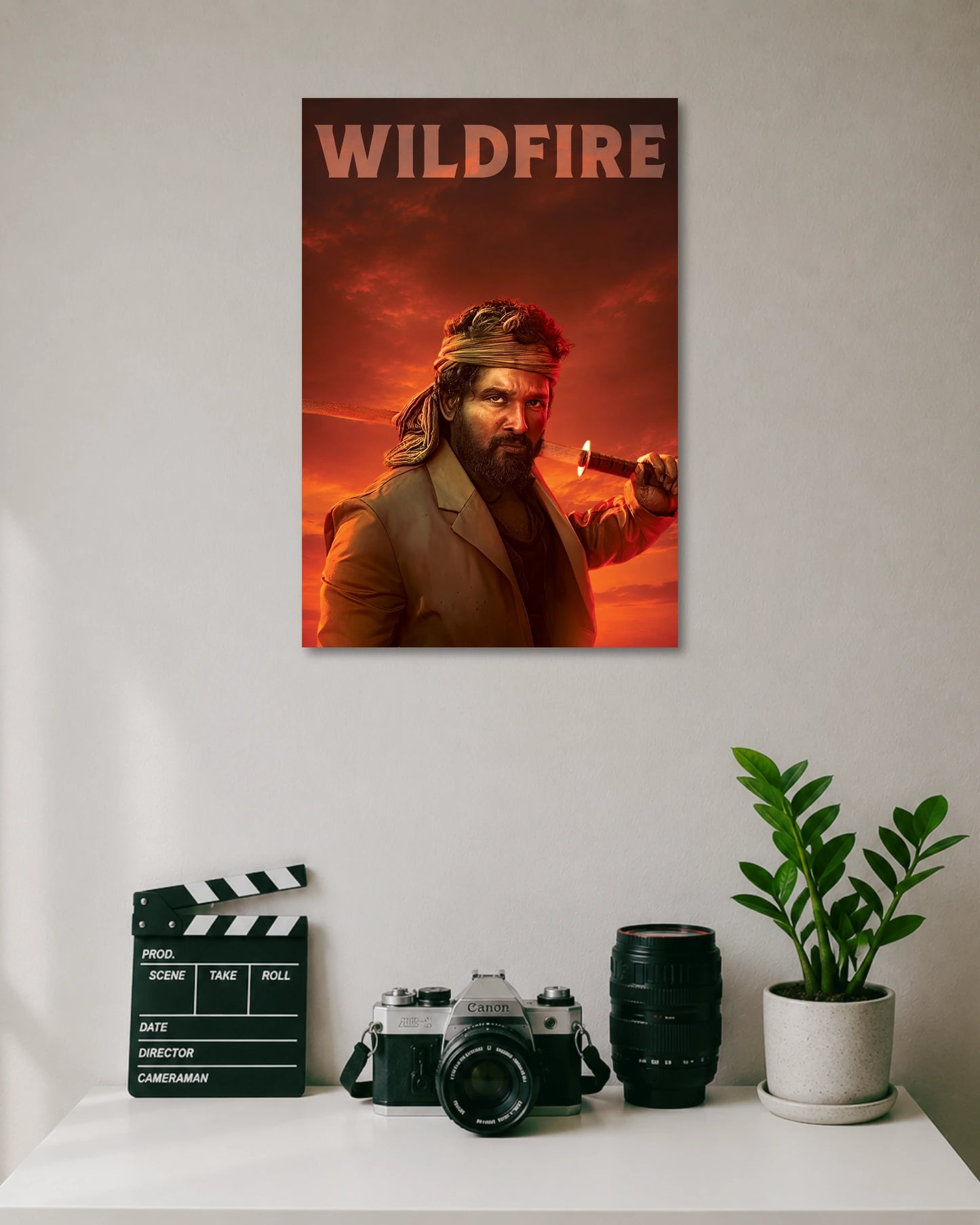 Pushpa 2 Wildfire Poster poster artwork