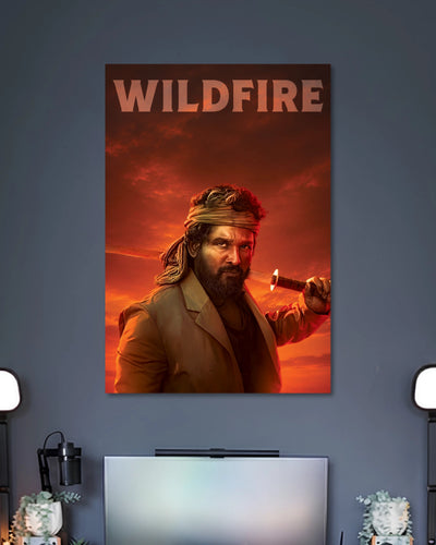 Alternative artwork featuring Pushpa 2 Wildfire Poster