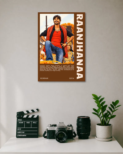 Raanjhanaa Kundan Zoya Movie Poster poster artwork