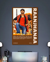 Alternative artwork featuring Raanjhanaa Kundan Zoya Movie Poster