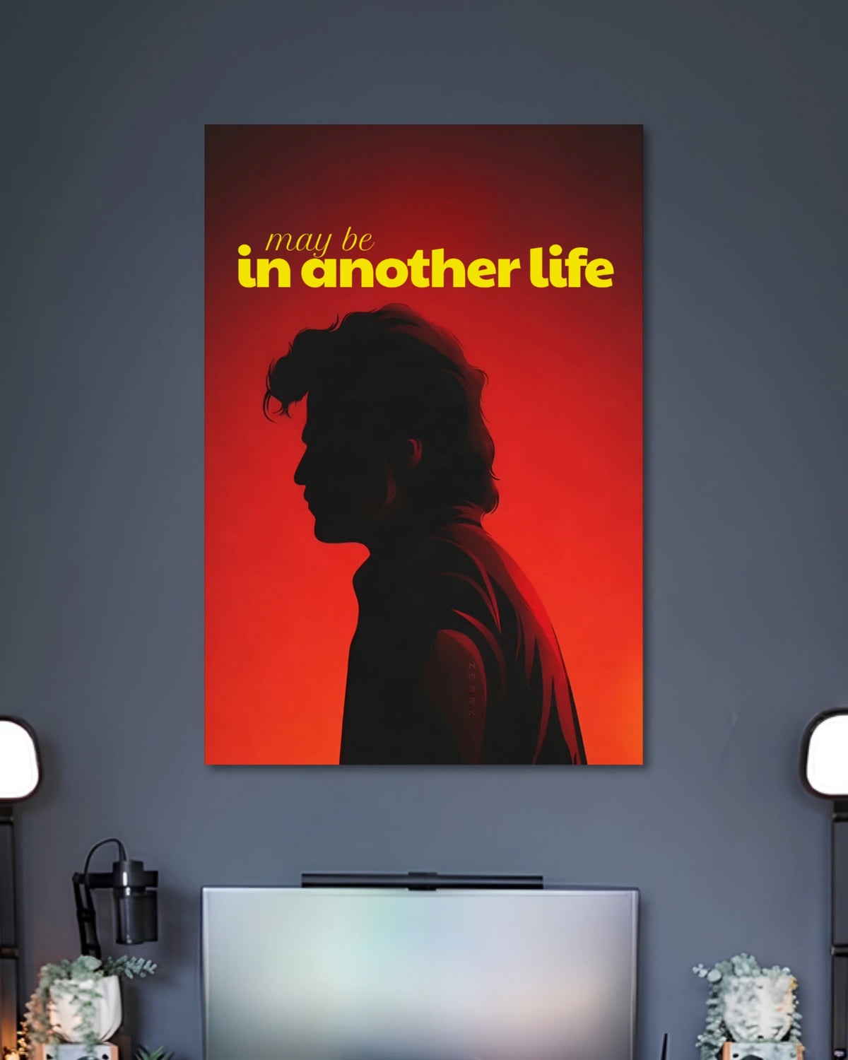 Alternative artwork featuring Rajinikanth Thalapathy Maybe in Another Life Poster