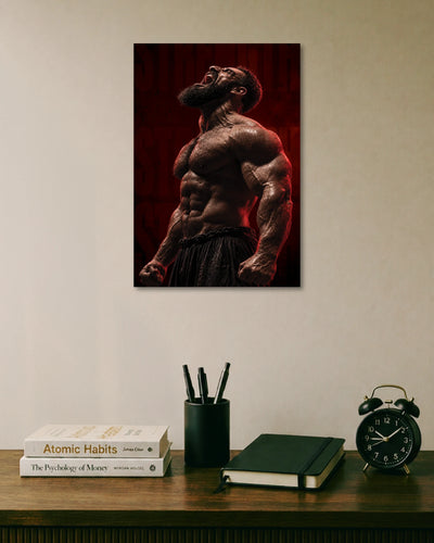 Raw Power Bodybuilding Poster poster artwork