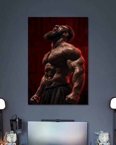 Alternative artwork featuring Raw Power Bodybuilding Poster