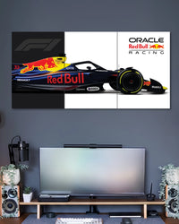 Red Bull Racing F1 3 Piece Split Poster three-panel artwork 2