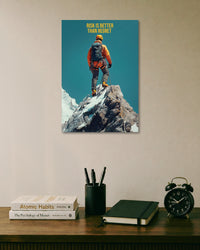 Risk Is Better Than Regret Poster artwork with bold detailed composition 1