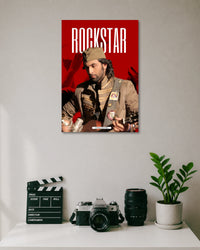 Rockstar Ranbir Kapoor Poster artwork with bold detailed composition 1