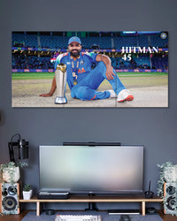 Rohit Sharma Hitman 45 3 Piece Poster Set premium artwork 2