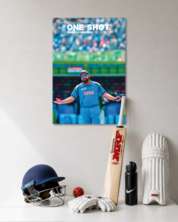 Rohit Sharma One Shot Poster