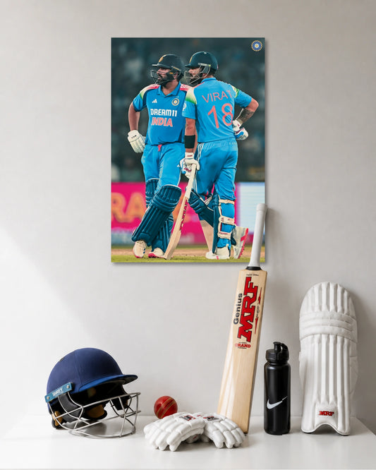 Rohit Kohli Partnership Poster premium artwork 1