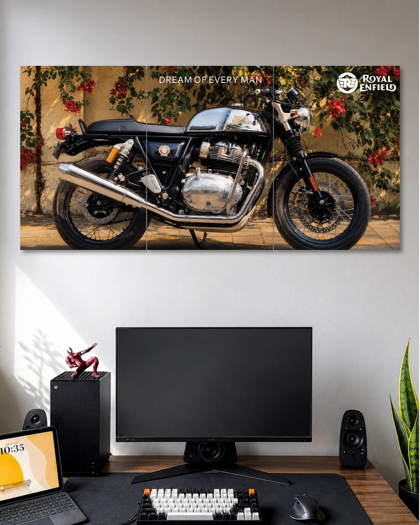 Royal Enfield GT 650 3 Piece Split Poster
