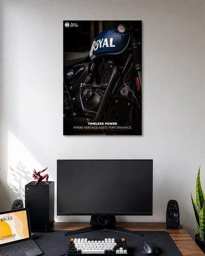 Royal Enfield Hunter 350 Poster poster artwork