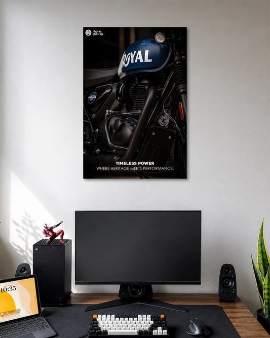 Royal Enfield Hunter 350 Poster poster artwork