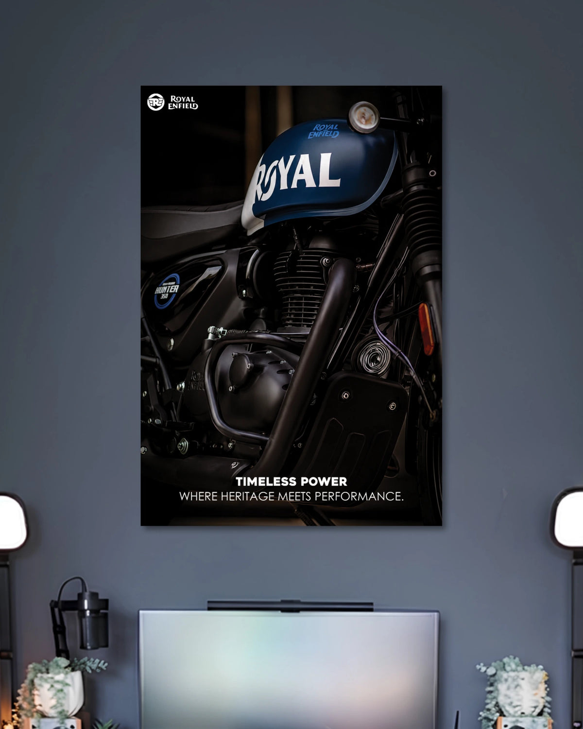 Alternative artwork view of Royal Enfield Hunter 350 Poster