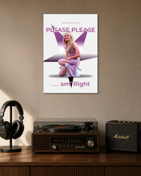Sabrina Carpenter Please Please Please Poster poster artwork
