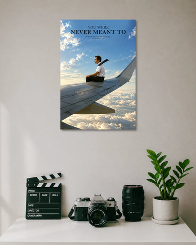 The Secret Life of Walter Mitty Airplane Wing Poster poster artwork