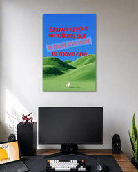 Showing Your Emotions Poster poster artwork