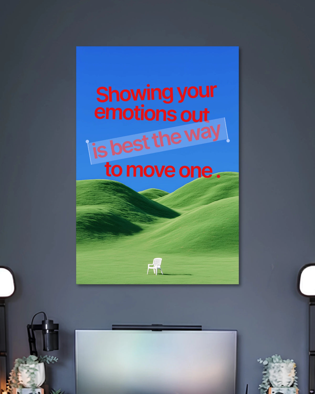 Alternative artwork featuring Showing Your Emotions Poster
