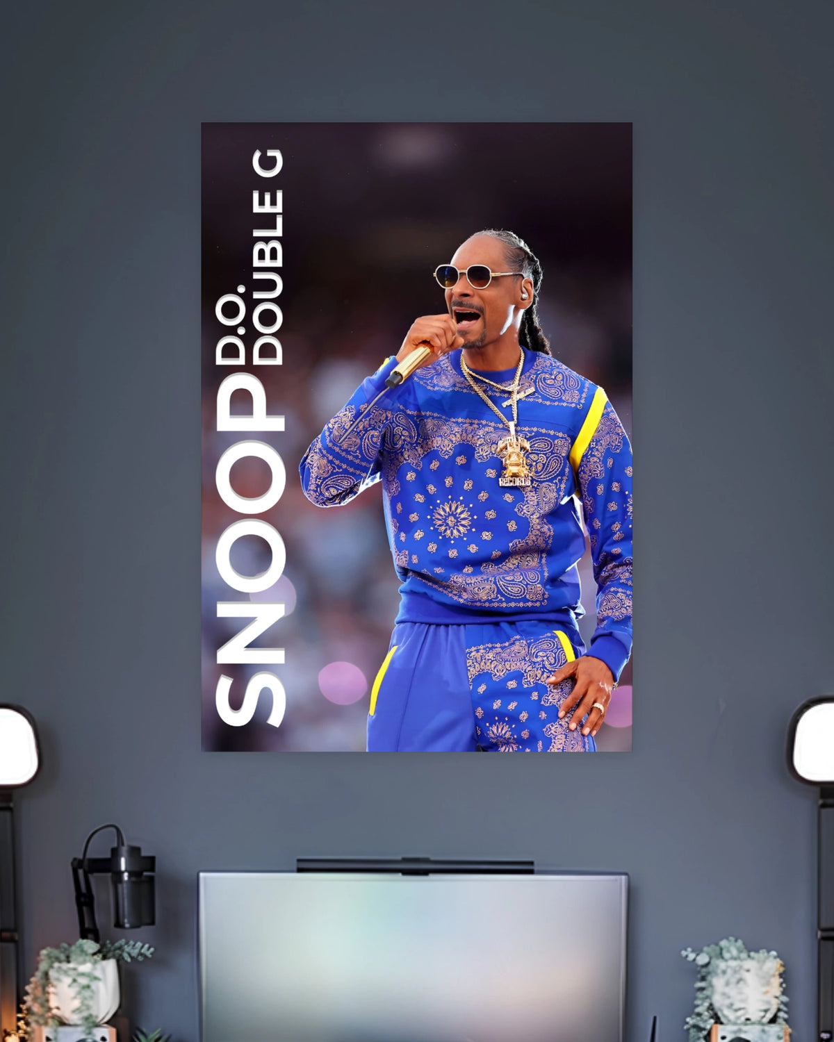 Snoop Dogg Live Performance Poster artwork with bold detailed composition 2