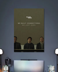 Alternative artwork featuring The Social Network Mark Zuckerberg Poster