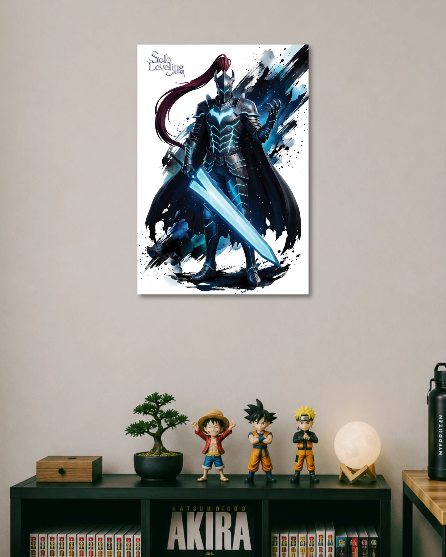 Solo Leveling Igris Knight Wall Art artwork with detailed composition 1