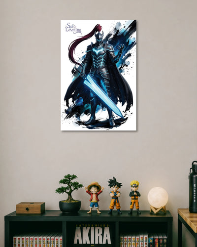 Solo Leveling Igris Knight Wall Art artwork with detailed composition 1