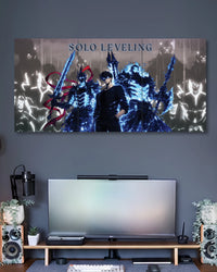 Three-panel Solo Leveling 3 Piece Poster Set artwork featuring premium detailed design 2