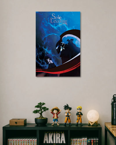 Solo Leveling Shadow Commander Wall Art artwork with detailed composition 1