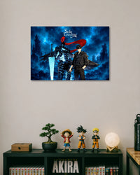 Solo Leveling Sung Jinwoo Landscape Poster poster artwork