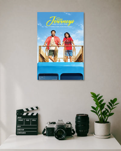 Some Journeys Saif Ali Khan Father Son Poster